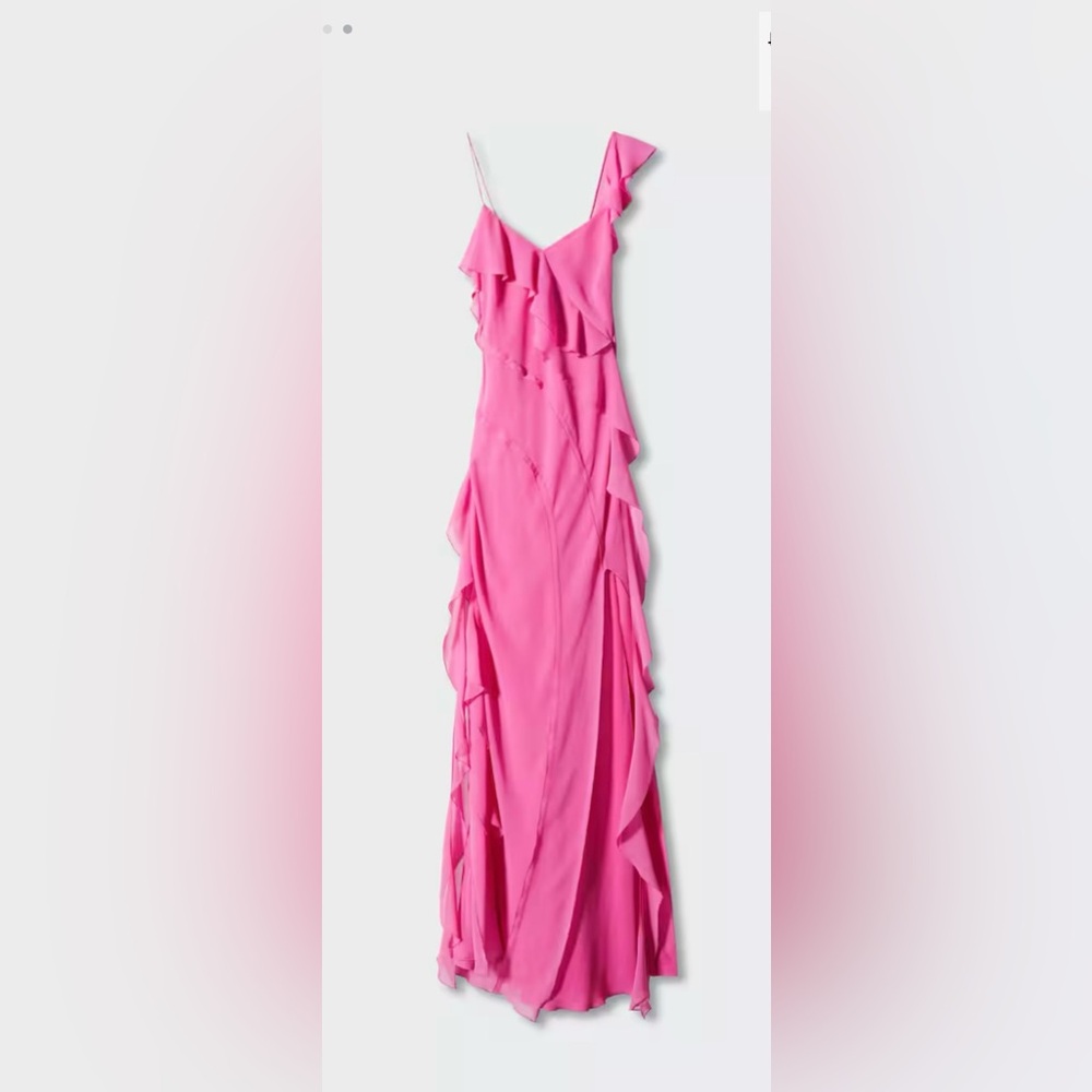 Mango Pink Maxi Dress